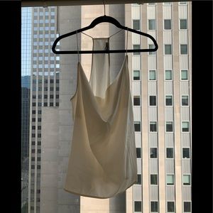 NEVER WORN Express drape front cami